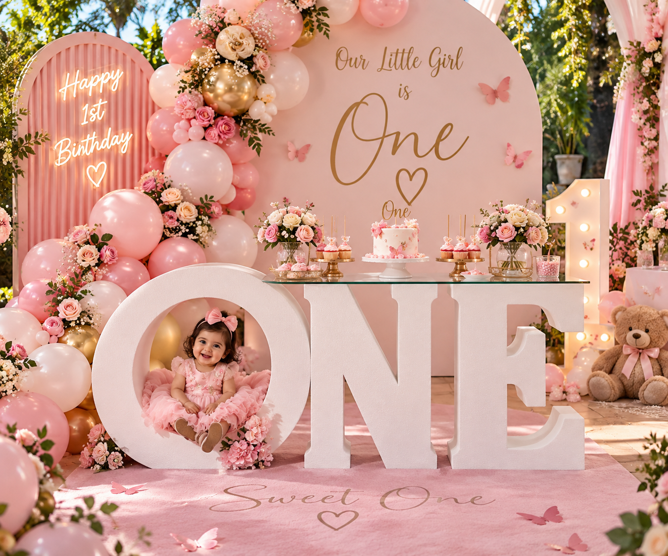 ONE – Giant 3D Foam Letters