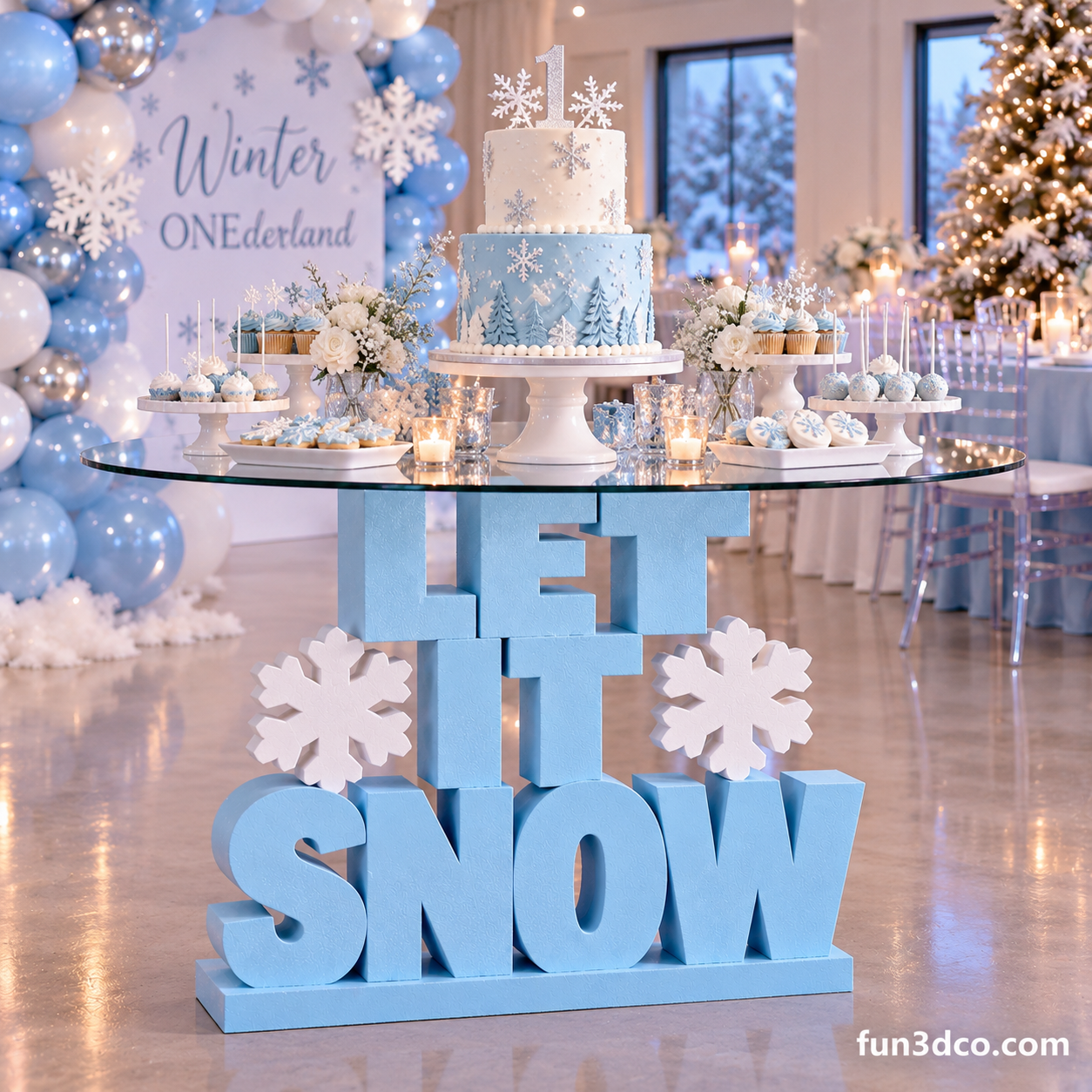 Let it snow, winter wonderland party