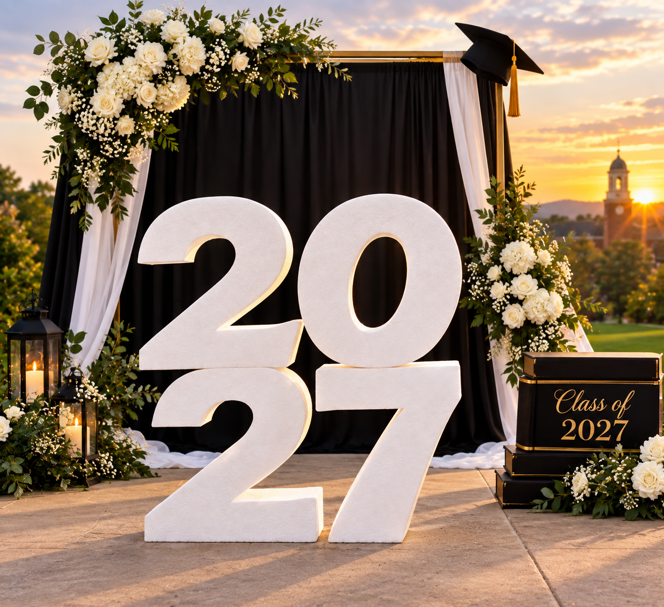 2027 custom made sign stacked