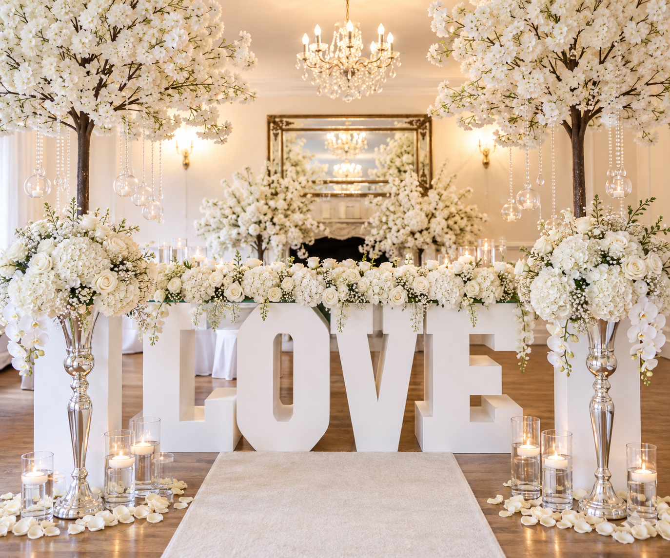 LOVE foam letter set